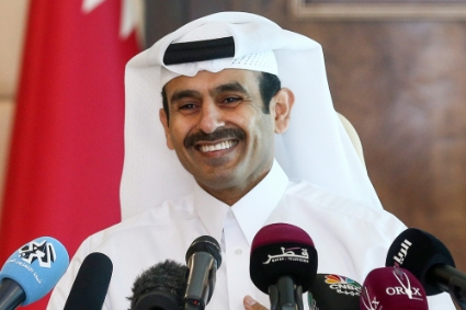 Qatar energy minister and CEO of Qatar Energy Saad Sherida al-Kaabi.