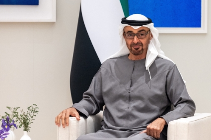 UAE Crown Prince Mohammed bin Zayed al-Nahyan (MBZ).