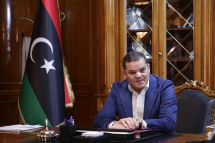 Libya's Prime Minister Abdelhamid Dabaiba.
