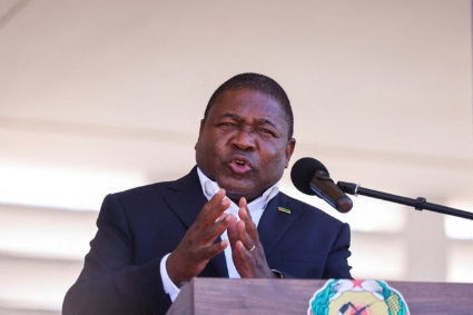 Mozambican President Filipe Nyusi.