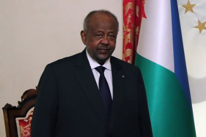 Djibouti president Ismail Omar Guelleh.