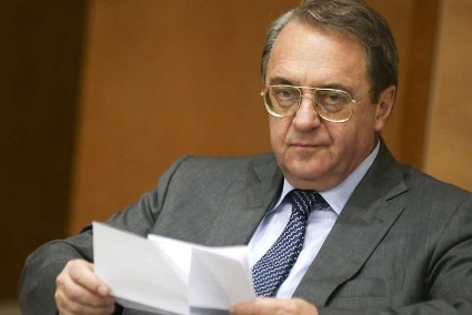 Russian Deputy Foreign Minister for Africa and the Middle East, Mikhail Bogdanov.