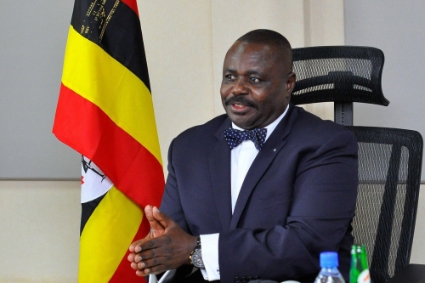 The late Ugandan speaker Jacob Oulanyah.