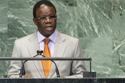 African Union High Representative for Chad, Basile Ikouébé.