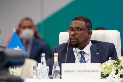 Somalia's Minister of Petroleum, Abdirashid Mohamed Ahmed.