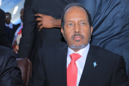 Somali President Hassan Sheikh Mohamud.