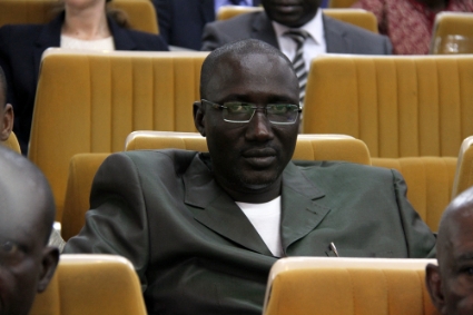 Rebel leader Ali Darass, head of the Union pour la paix en Centrafrique (UPC).