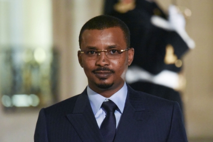 The president of the Chadian transition, Mahamat Idriss Déby.