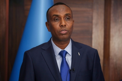 Somalia's newly appointed prime minister Hamza Abdi Barre