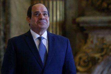 Egypt's President Abdel Fattah al-Sisi.