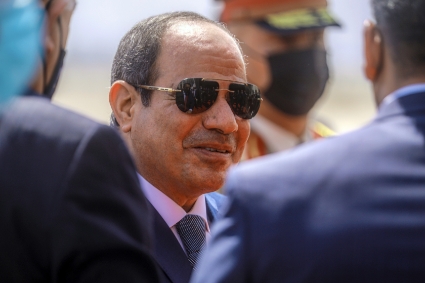 Egyptian President Abdelfattah al-Sisi.