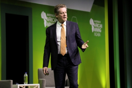 Ivanhoe Mines founder Robert Friedland at a conference in Cape Town in 2022.