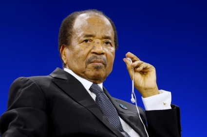 Cameroon President Paul Biya.