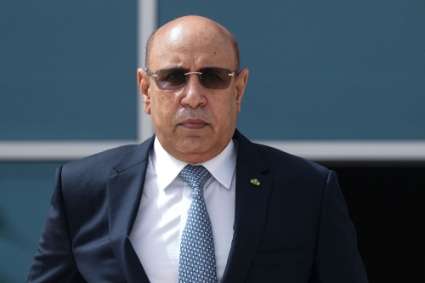 Mauritanian President Mohamed Ould Ghazouani