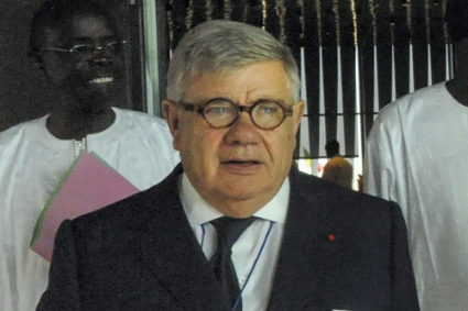 The businessman Jean-Yves Ollivier, the head of the Brazzaville Foundation.
