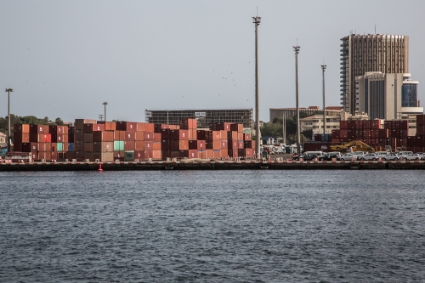The Port Autonome de Dakar.