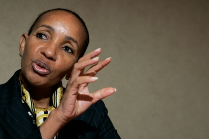 Sheila Khama, former boss of De Beers Botswana.