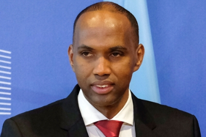 Somalia's former prime minister Hassan Ali Khaire.
