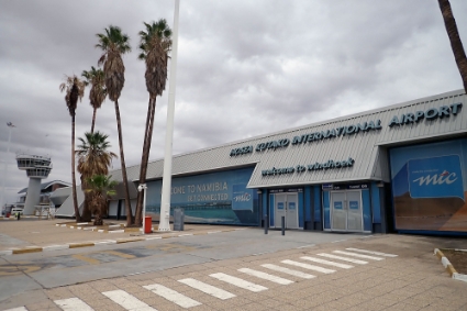 Hosea Kutako international airport, Windhoek.