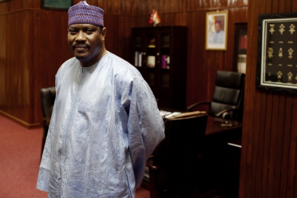 Niger's former prime minister and National Assembly speaker Hama Amadou.