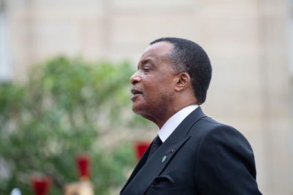 Congo president Denis Sassou Nguesso.