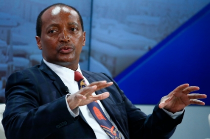 South African mining magnate Patrice Motsepe.