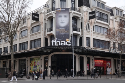 The FNAC store on Paris' Avenue des Ternes.