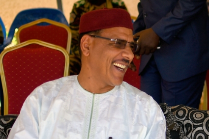 The Nigerien presidential candidate and former interior minister Mohamed Bazoum.