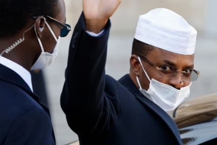Chad's interim president Mahamat Idriss Déby.