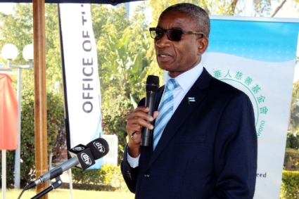 Former Botswana infrastructure minister Nonofo Molefhi.