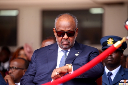 President of Djibouti Ismail Omar Guelleh in Nairobi, Kenya, 13 September 2022.