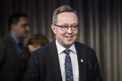 Finnish Minister of Economic Affairs Mika Lintila in Helsinki, Finland, on 13 September 2019.