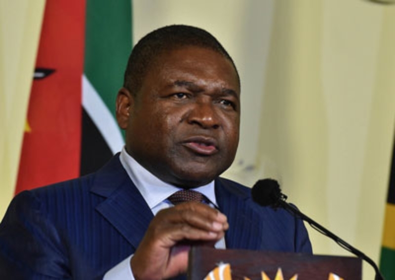 MOZAMBIQUE President Filipe Nyusi