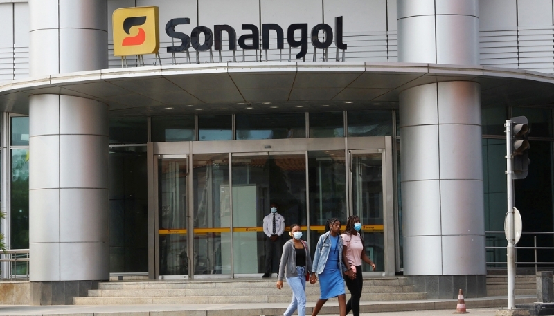 HQ of Angolan state oil company Sonangol in Luanda, 21 August 2022.