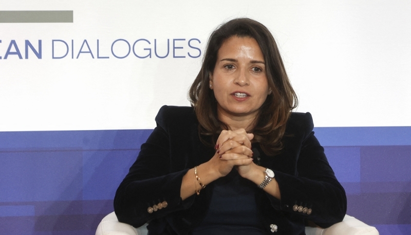 Morocco's Energy Transition and Sustainable Development minister Leila Benali in Rome, Italy, on December 02, 2022. 