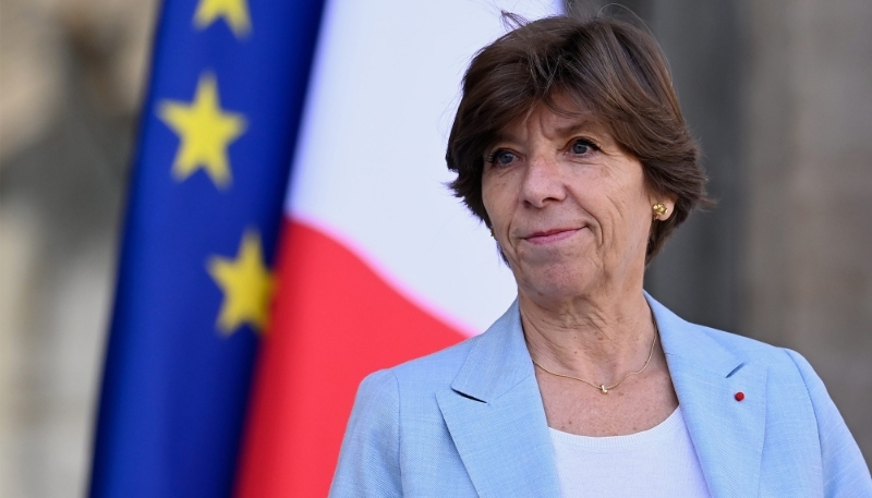 French foreign minister Catherine Colonna.