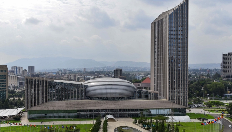 The headquarters of the African Union (AU) in Addis Ababa, Ethiopia. 