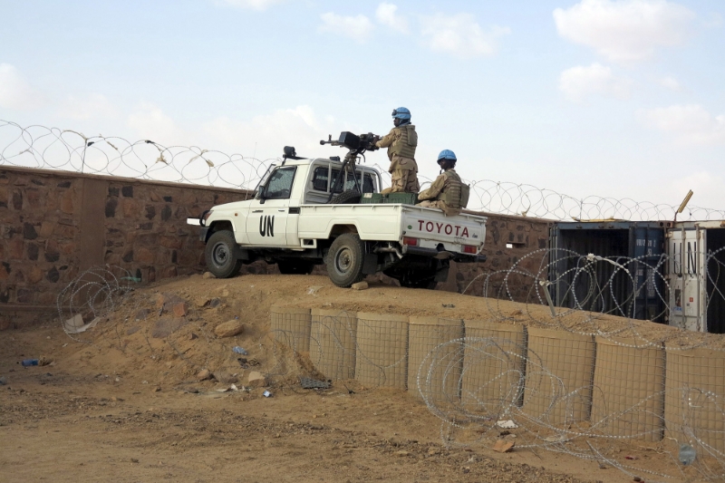Israeli companies will provide equipment to strengthen security at MINUSMA bases (above in Kidal).