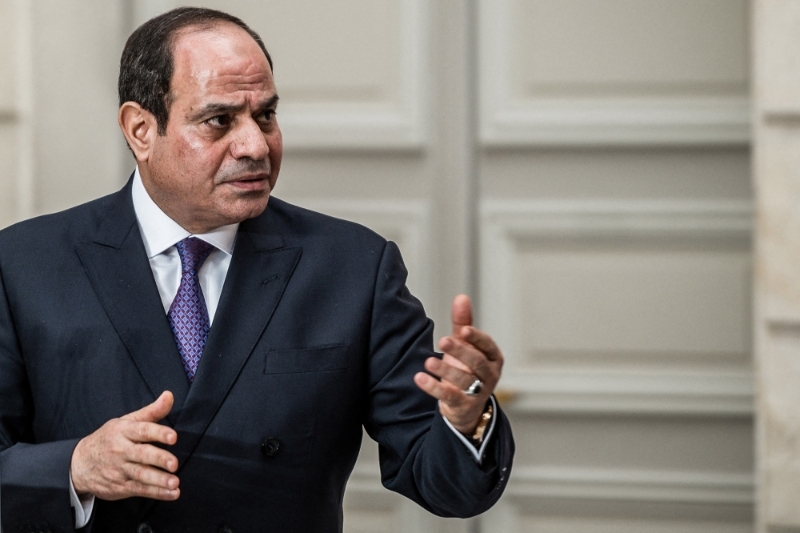 Egyptian President Abdel Fattah al-Sisi.