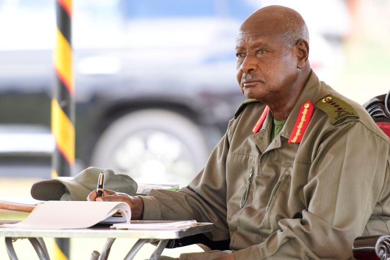 Ugandan President Yoweri Museveni.