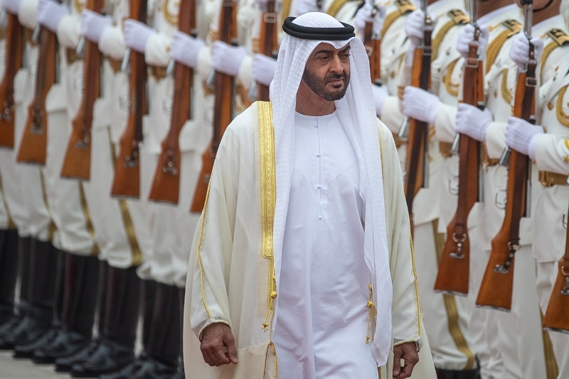Abu Dhabi Crown Prince Mohamed bin Zayed al Nahyan. MBZ