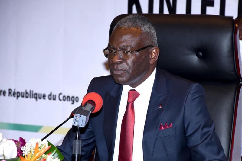 Prime minister of Congo, Anatole Collinet Makosso.