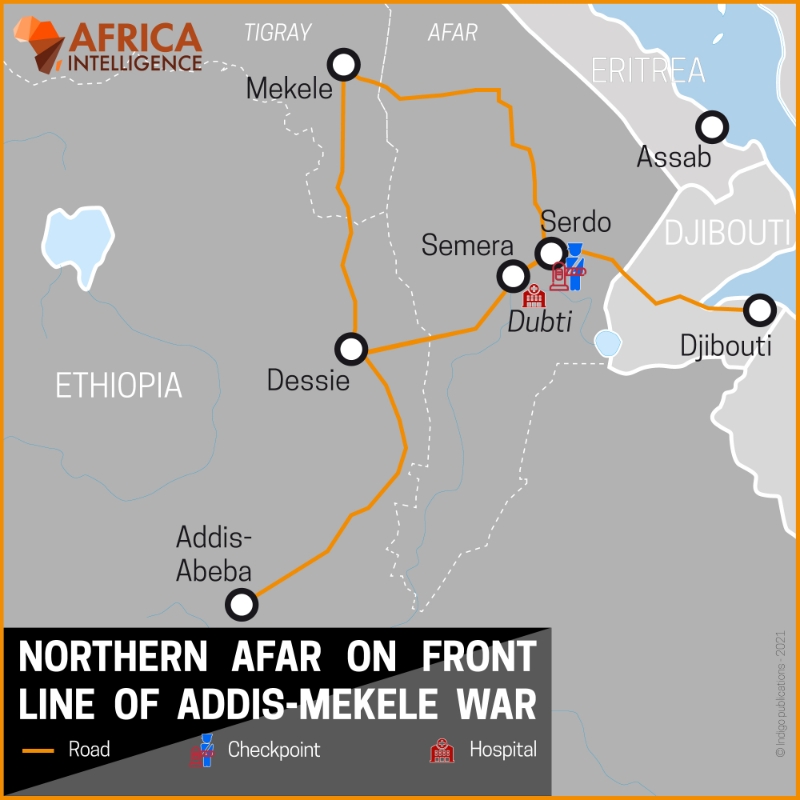 Northern Afar on front line of Addis-Mekele war