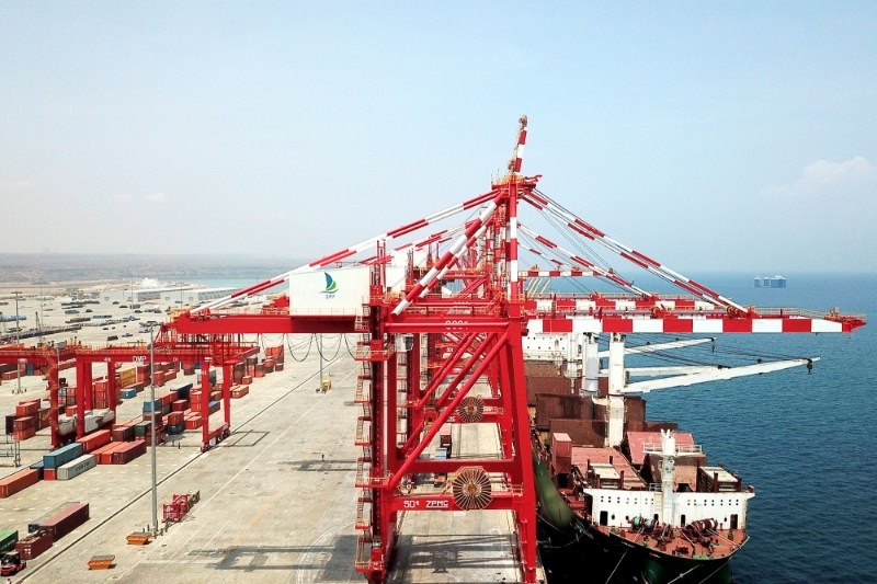 The Doraleh Multi-Purpose Port, managed by the state company Port of Djibouti.