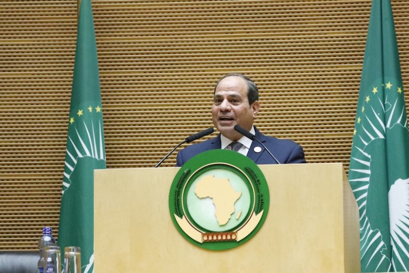 Egypt president Abdel Fattah al-Sisi.