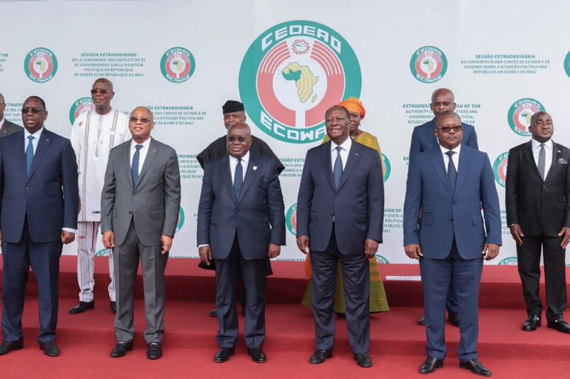 ECOWAS meeting on the 7th November 2021 at Accra.