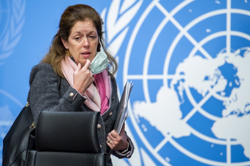 The UN Secretary-General's Special Advisor on Libya, Stephanie Williams.