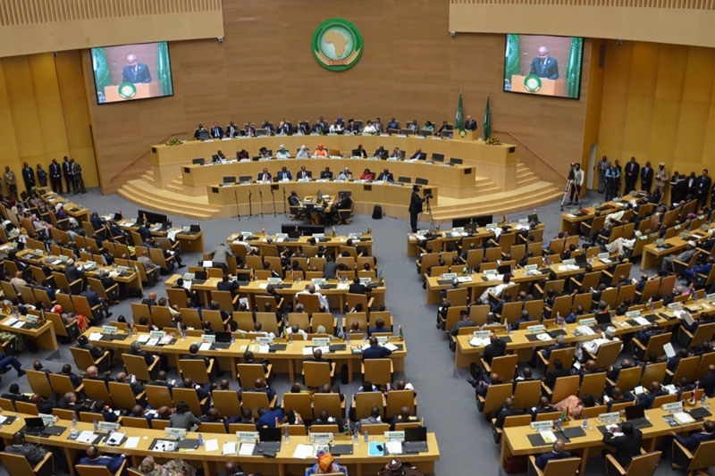 The pan-African Parliament in Addis Abeba.