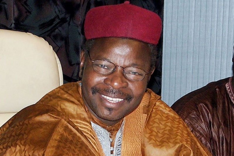 Former president of Niger Mahamane Ousmane.