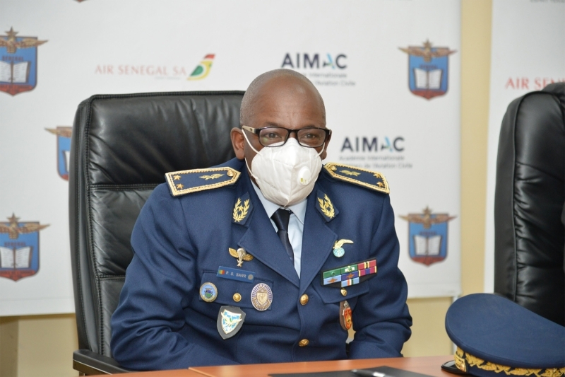 General Papa Souleymane Sarr, air force chief of staff.